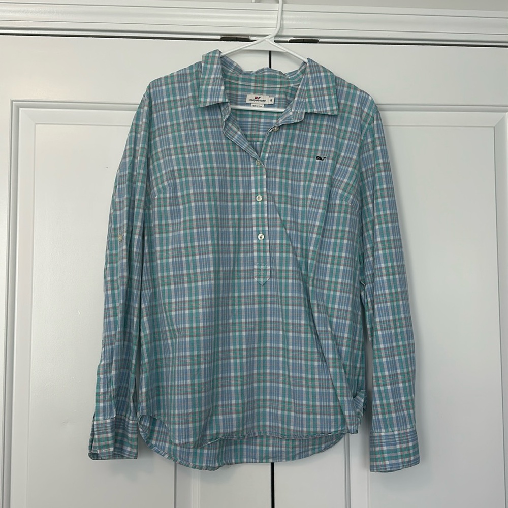 Vineyard Vines Quarter Button Up